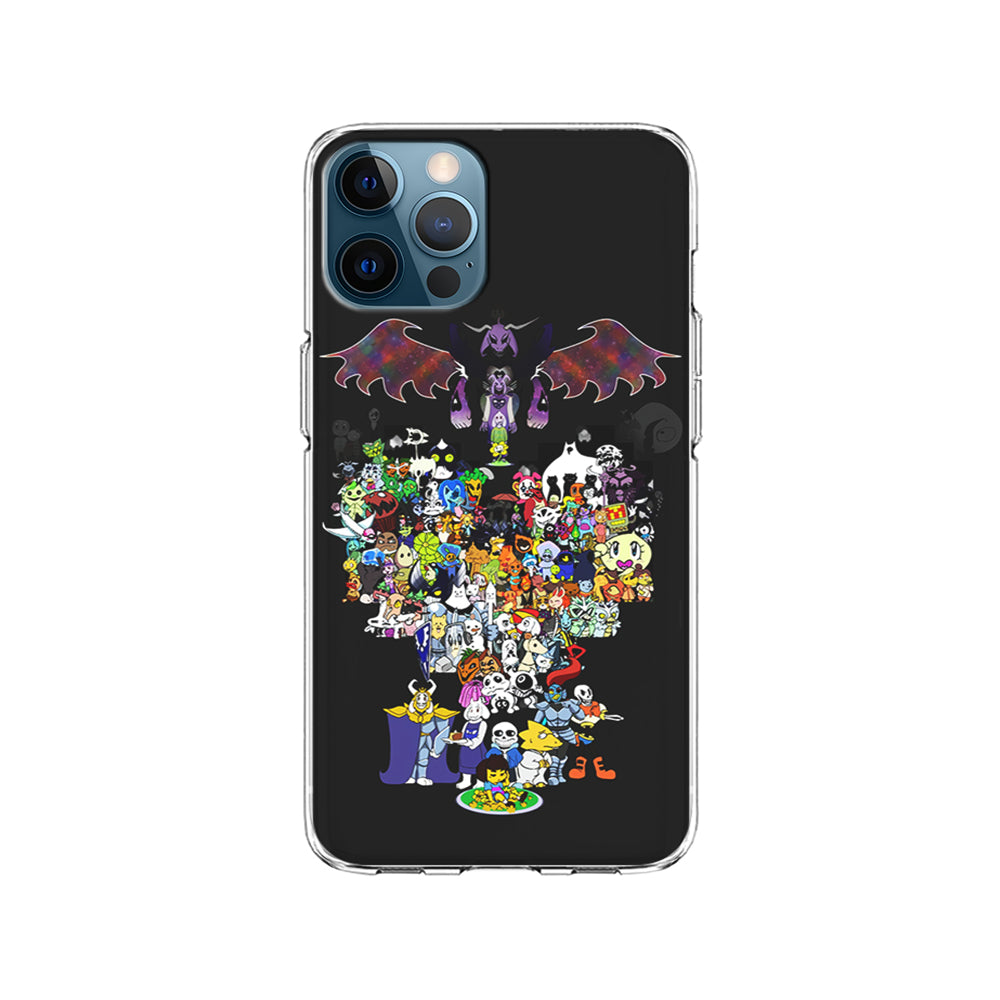 Undertale All Characters iPhone 15 Pro Case