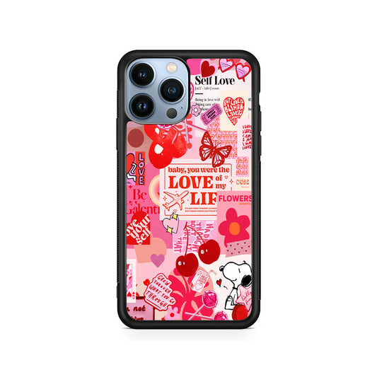 Valentine’s Day Aesthetic iPhone 14 Pro Case