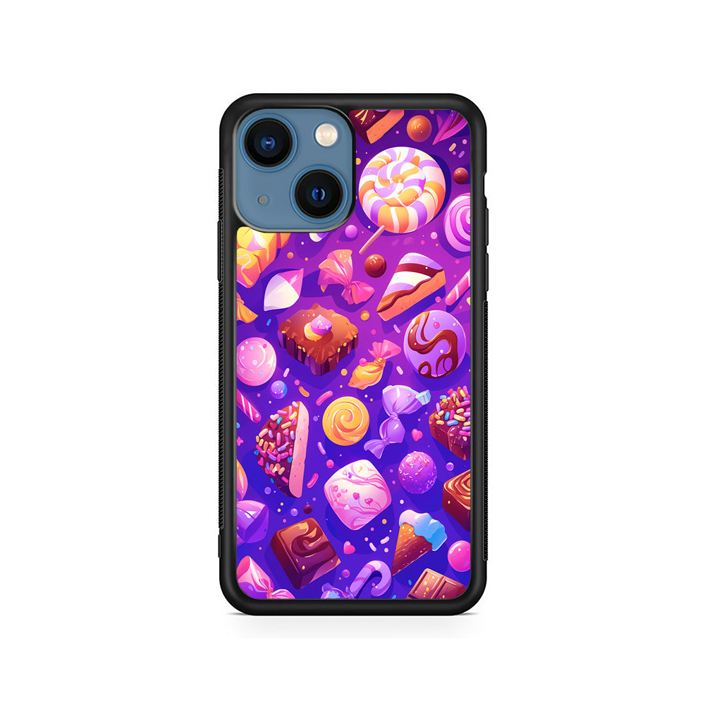 Various Kinds of Sweets and Candies iPhone 15 Plus Case