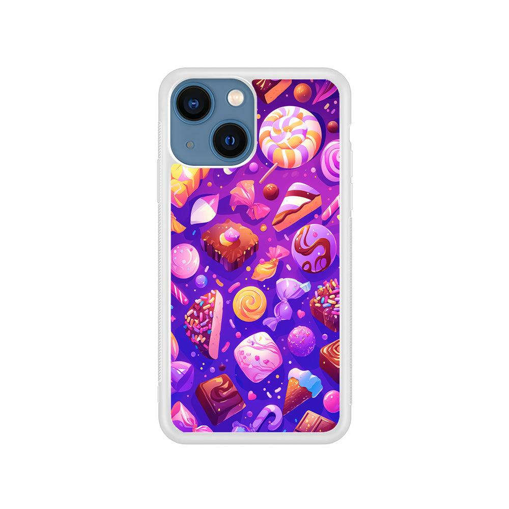 Various Kinds of Sweets and Candies iPhone 15 Plus Case