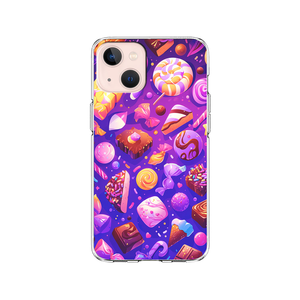 Various Kinds of Sweets and Candies iPhone 15 Plus Case