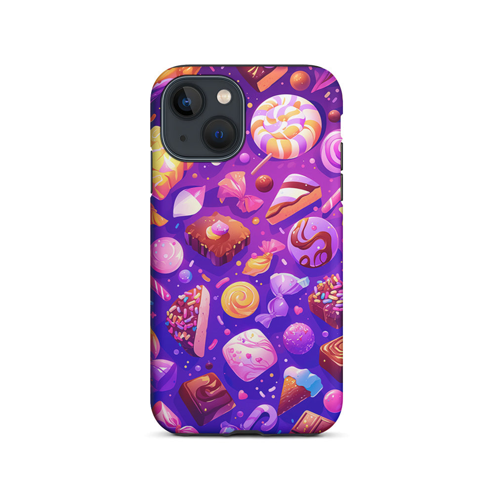 Various Kinds of Sweets and Candies iPhone 15 Plus Case