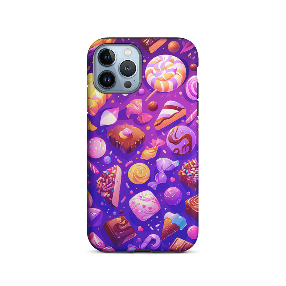 Various Kinds of Sweets and Candies iPhone 14 Pro Case