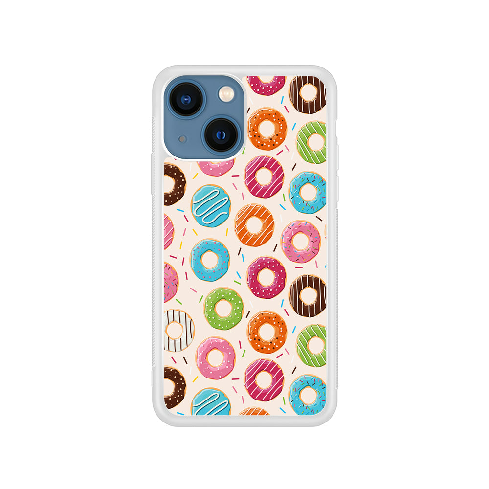 Various Sweet Cute Donuts iPhone 14 Case