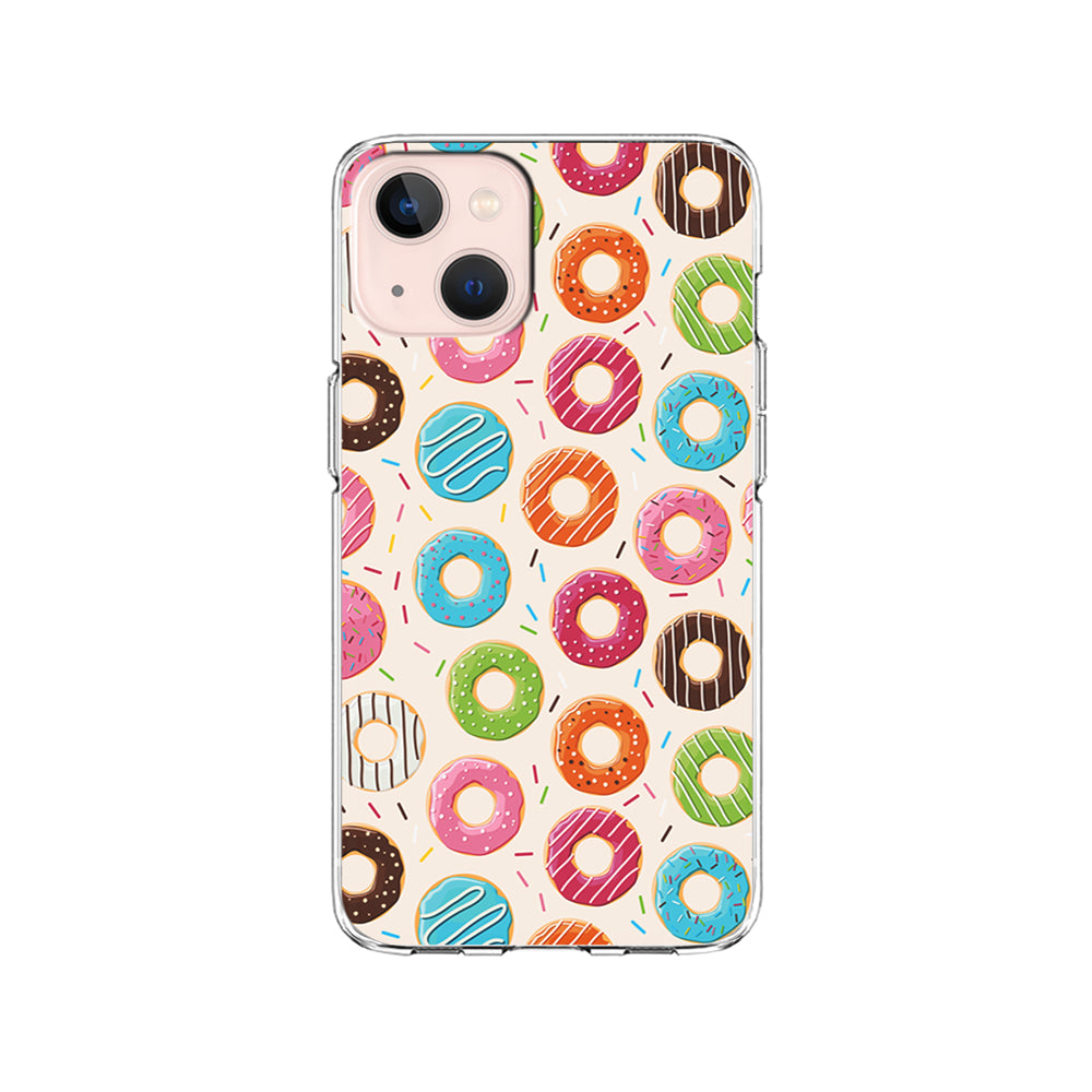 Various Sweet Cute Donuts iPhone 14 Case