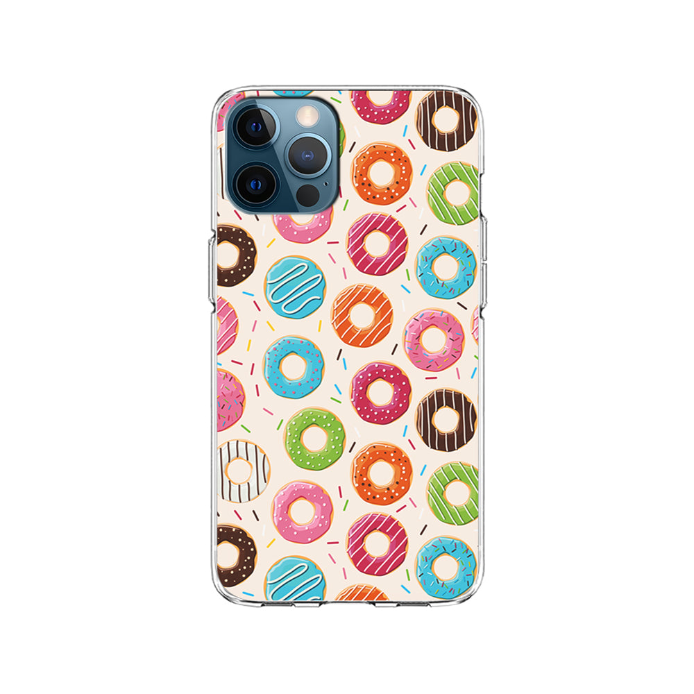 Various Sweet Cute Donuts iPhone 14 Pro Case