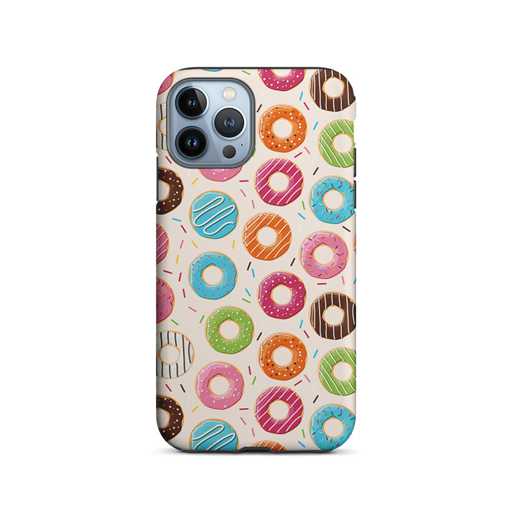 Various Sweet Cute Donuts iPhone 14 Pro Case