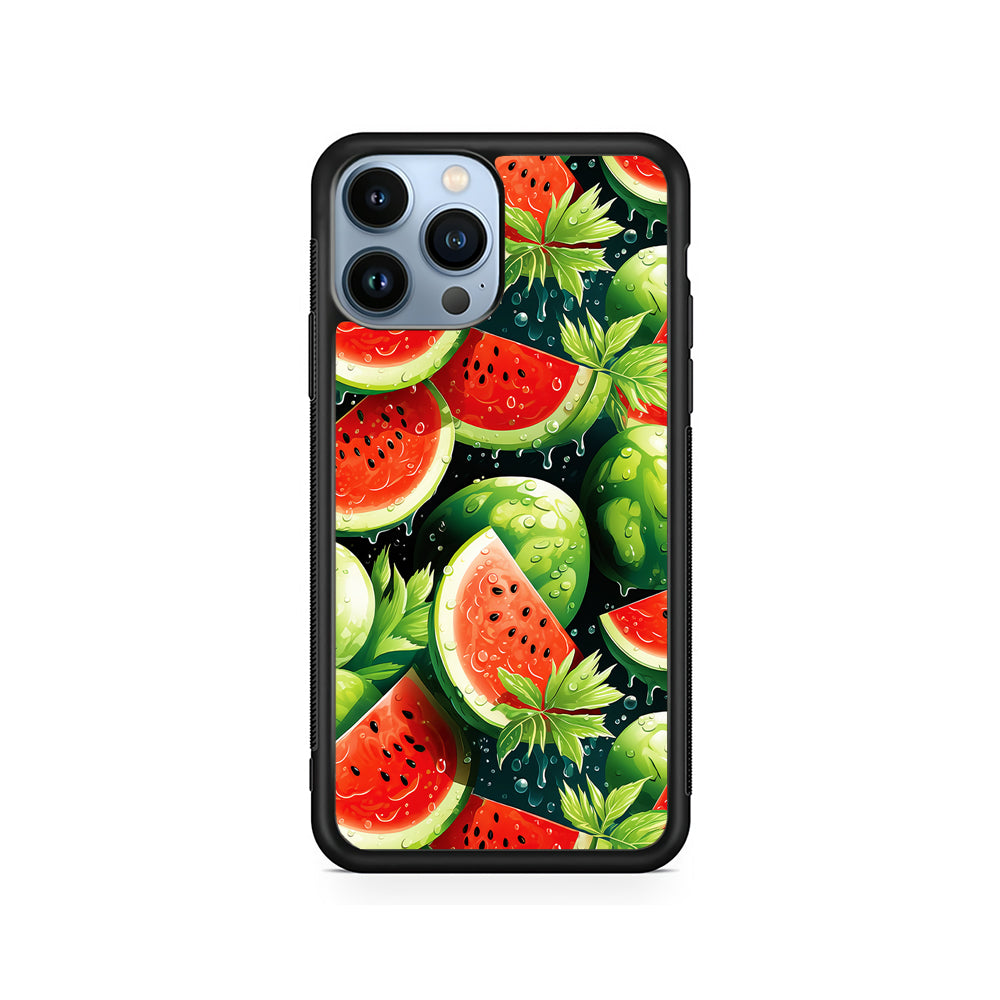 Watermelon Summer Fresh Fruit iPhone 14 Pro Case