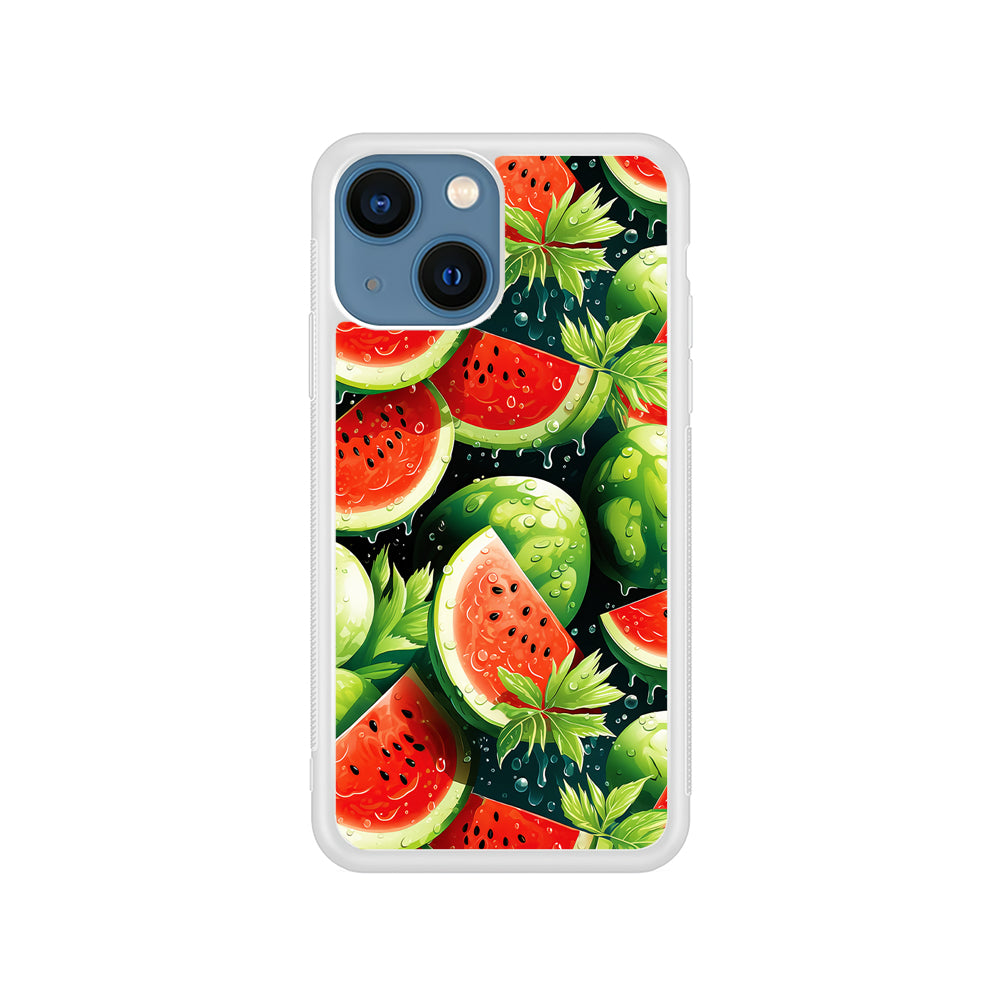 Watermelon Summer Fresh Fruit iPhone 14 Case