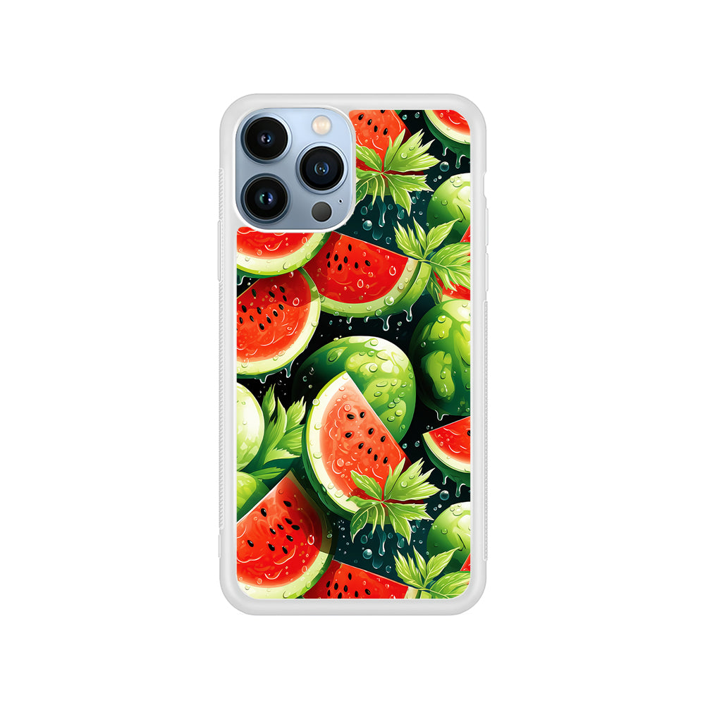 Watermelon Summer Fresh Fruit iPhone 14 Pro Case