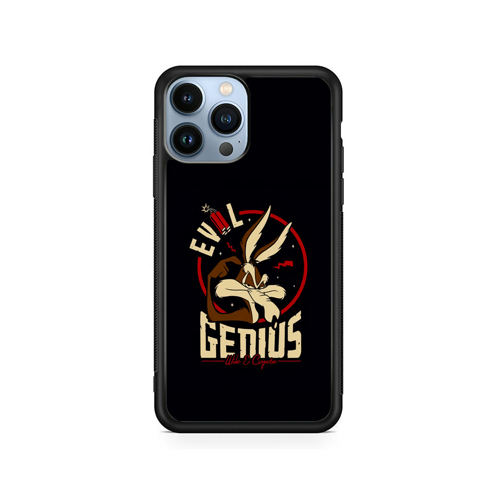 Wile E Coyote Evil Genius iPhone 14 Pro Case