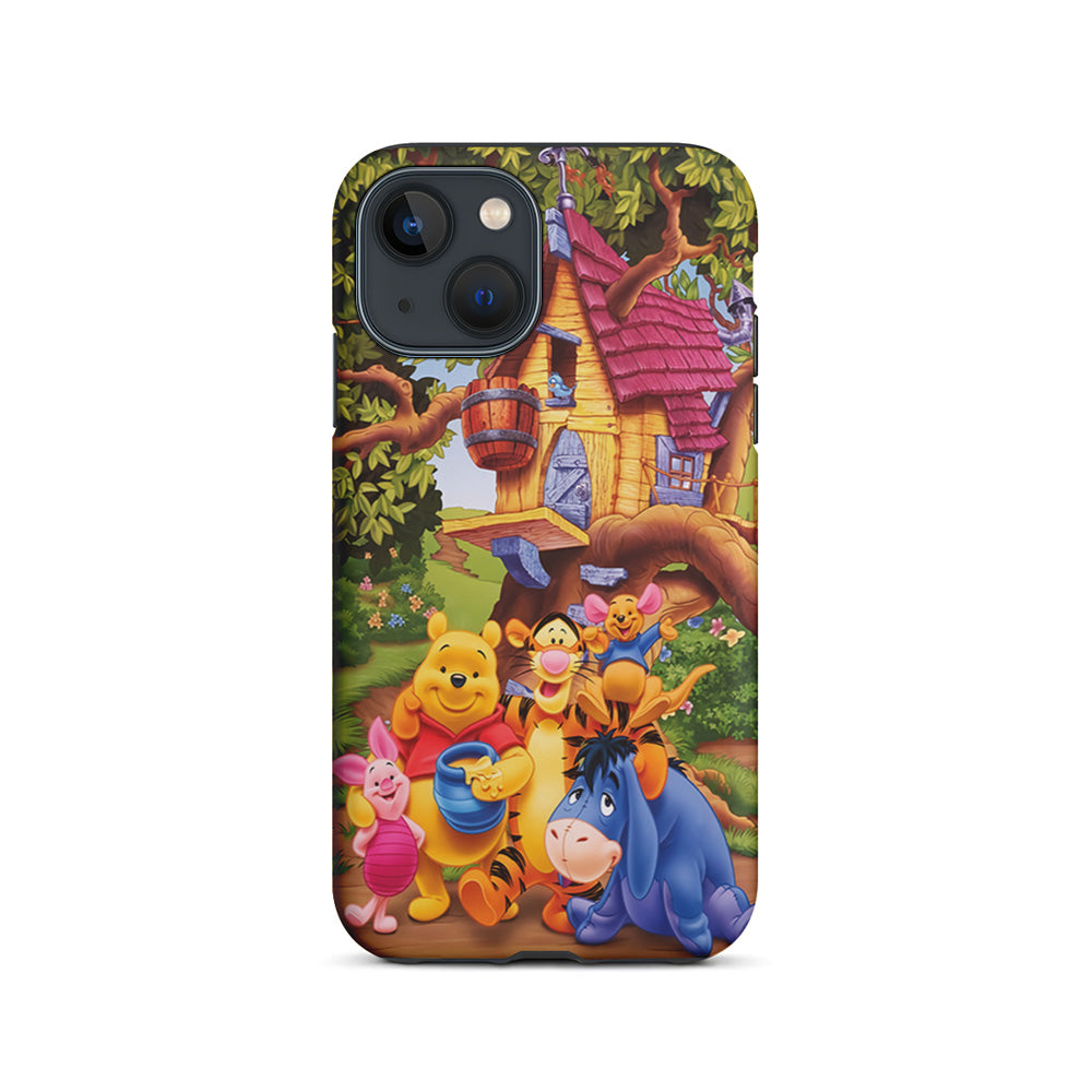 Winnie The Pooh Family Character iPhone 14 Case