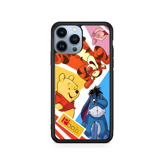 Winnie The Pooh Friends for Life iPhone 15 Pro Case