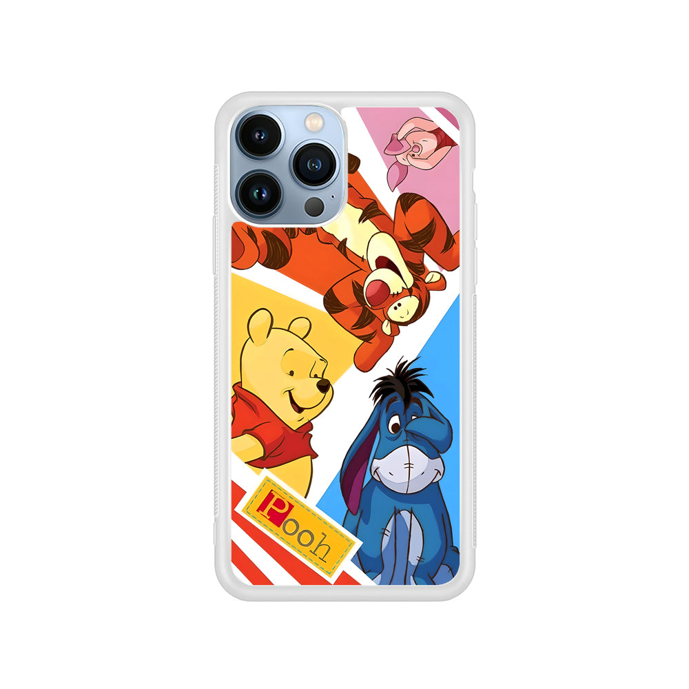 Winnie The Pooh Friends for Life iPhone 14 Pro Case