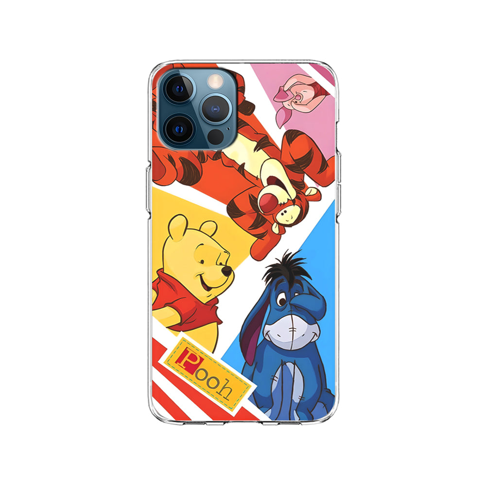 Winnie The Pooh Friends for Life iPhone 14 Pro Case