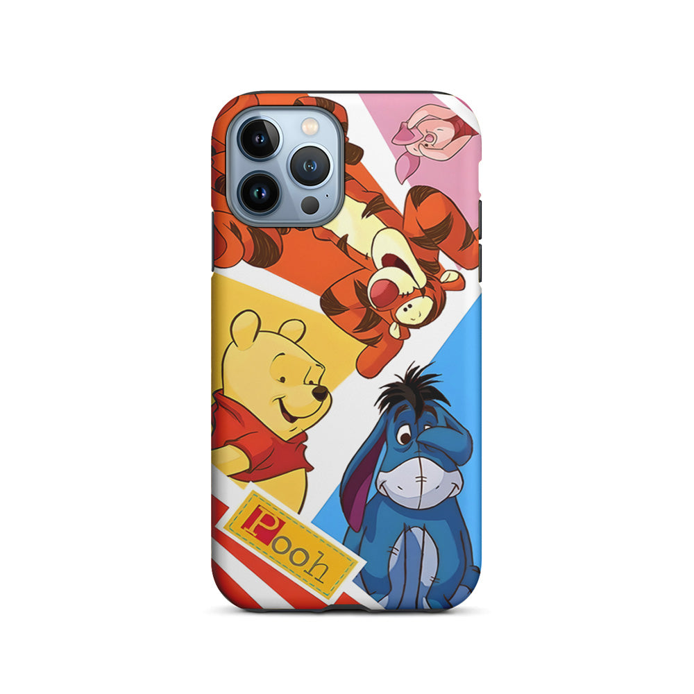 Winnie The Pooh Friends for Life iPhone 14 Pro Case