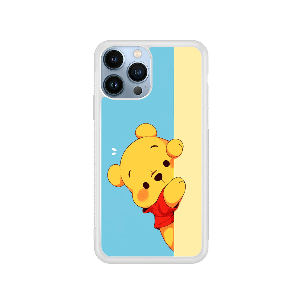 Winnie The Pooh Is Hiding iPhone 14 Pro Case