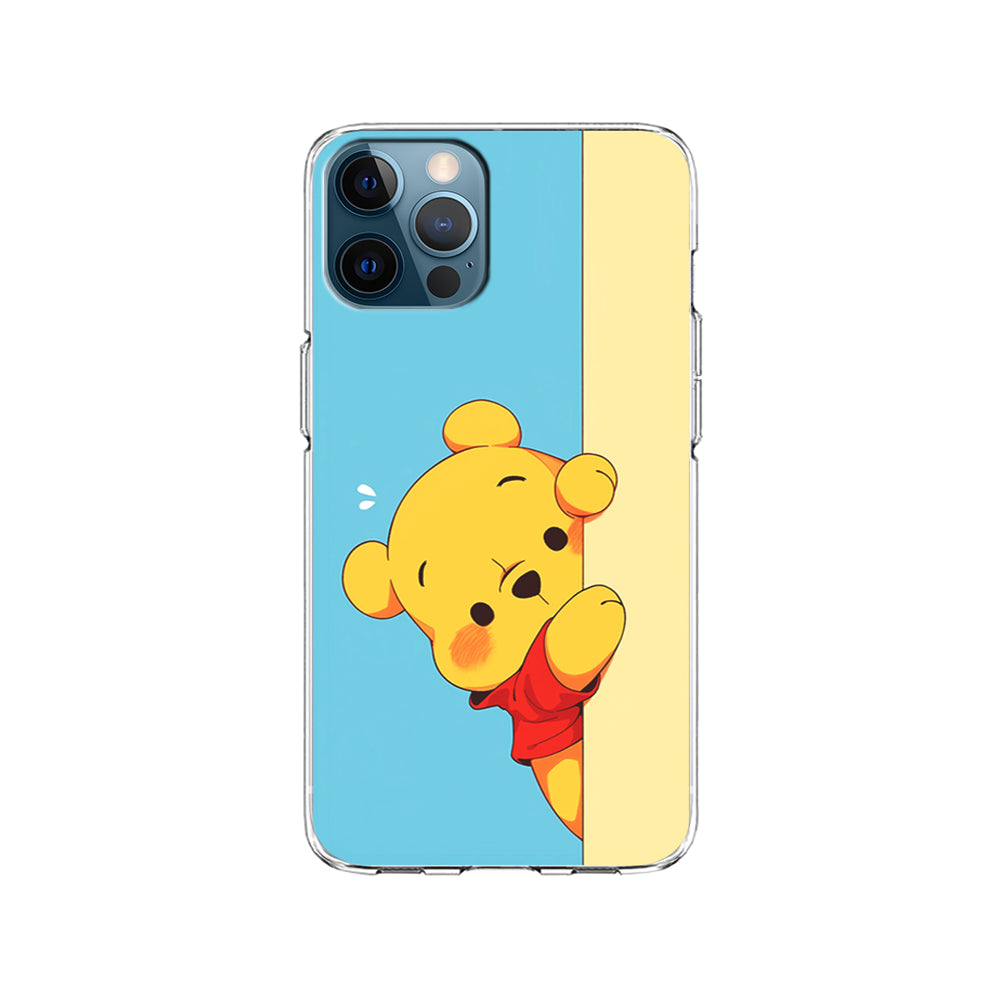 Winnie The Pooh Is Hiding iPhone 14 Pro Case