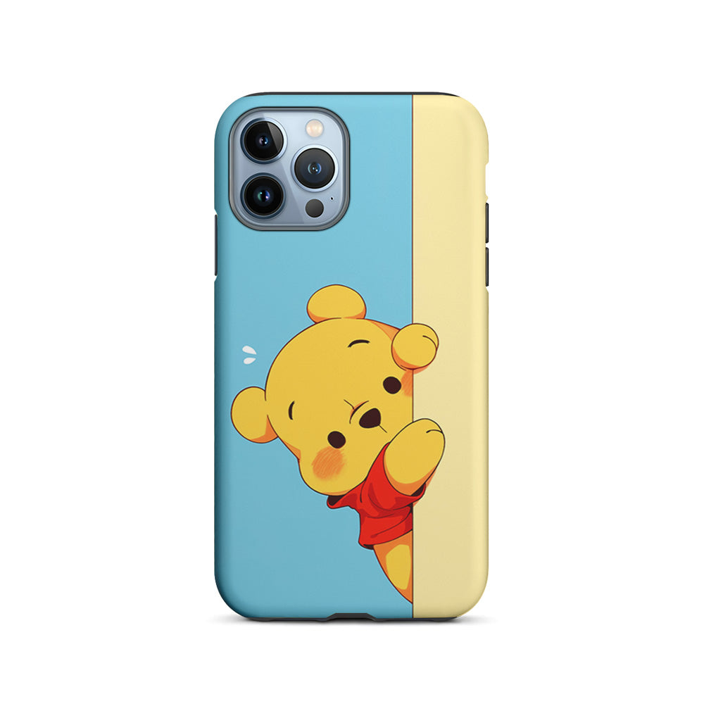 Winnie The Pooh Is Hiding iPhone 14 Pro Case