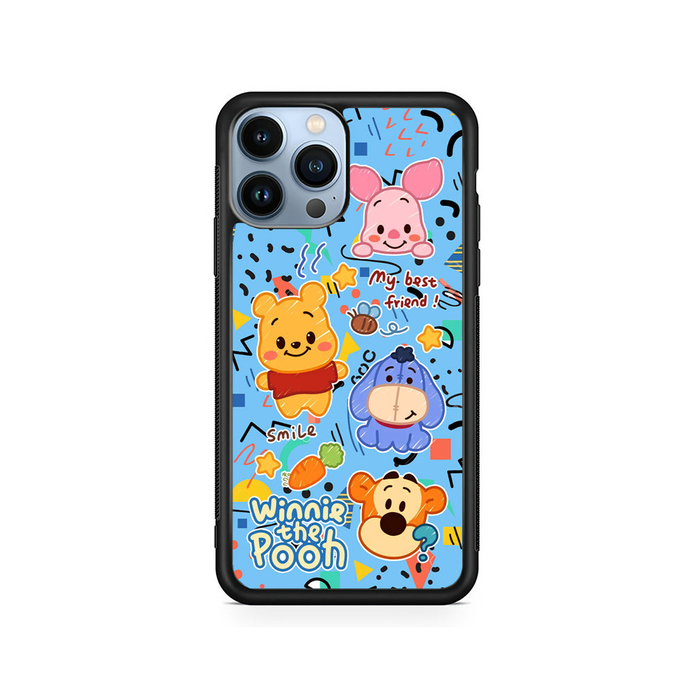 Winnie The Pooh The Best Friend iPhone 14 Pro Case