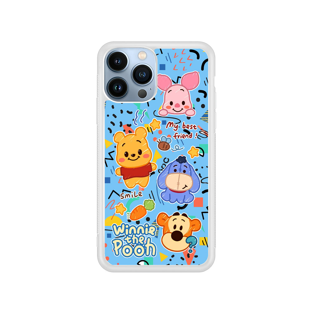 Winnie The Pooh The Best Friend iPhone 14 Pro Case