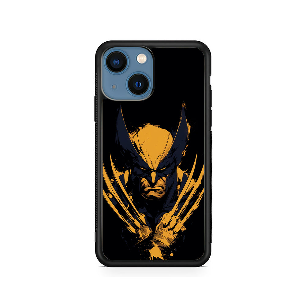 Wolverine Black and Yellow iPhone 15 Plus Case