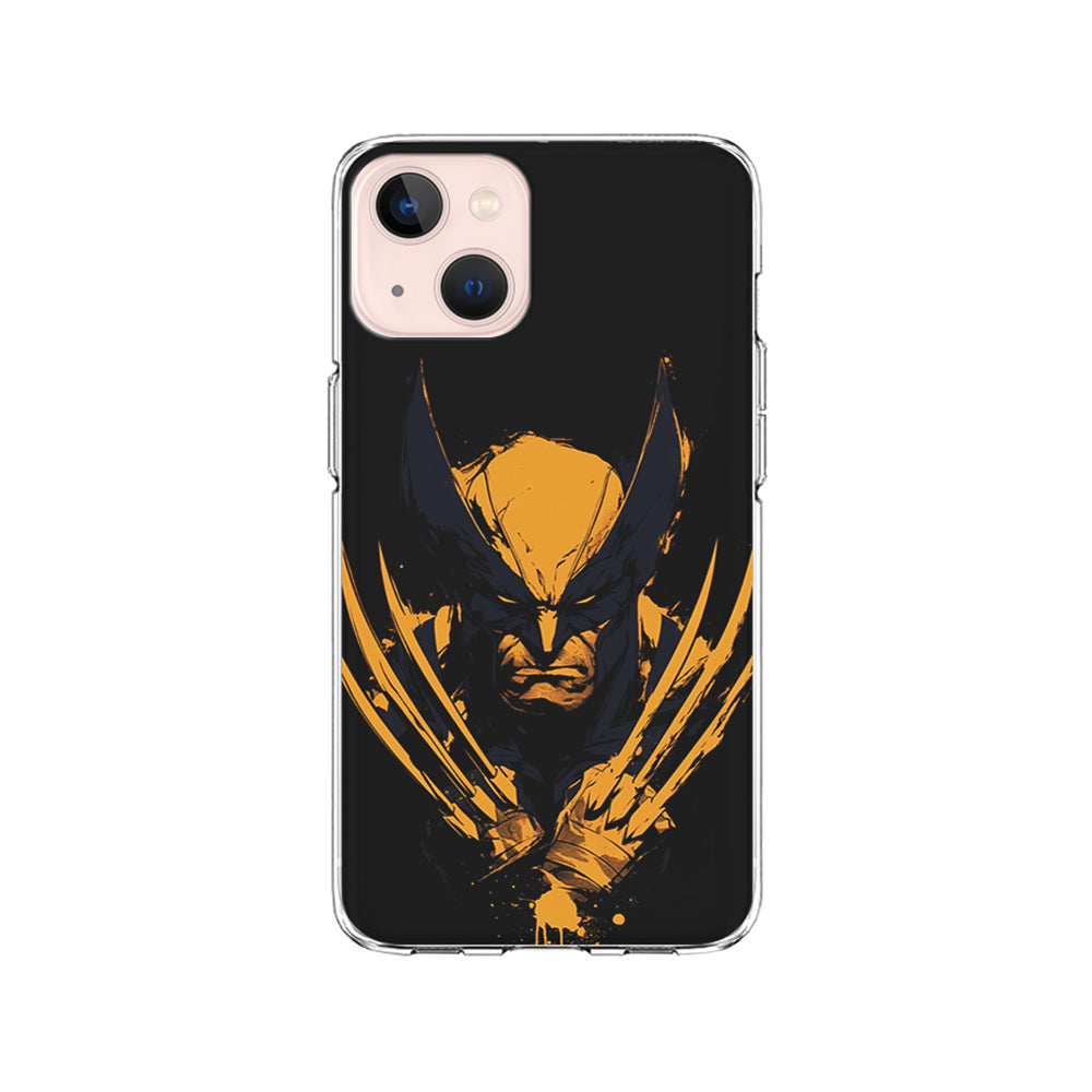 Wolverine Black and Yellow iPhone 15 Plus Case