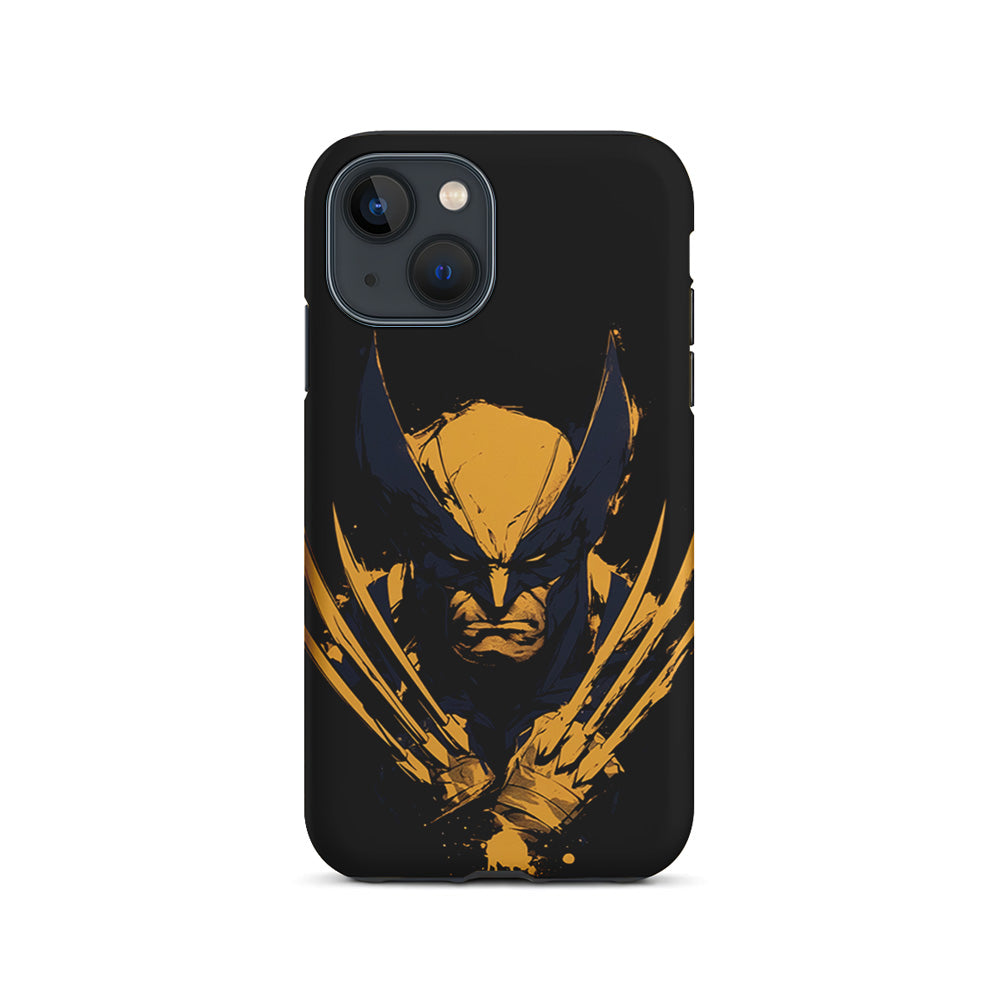 Wolverine Black and Yellow iPhone 15 Plus Case