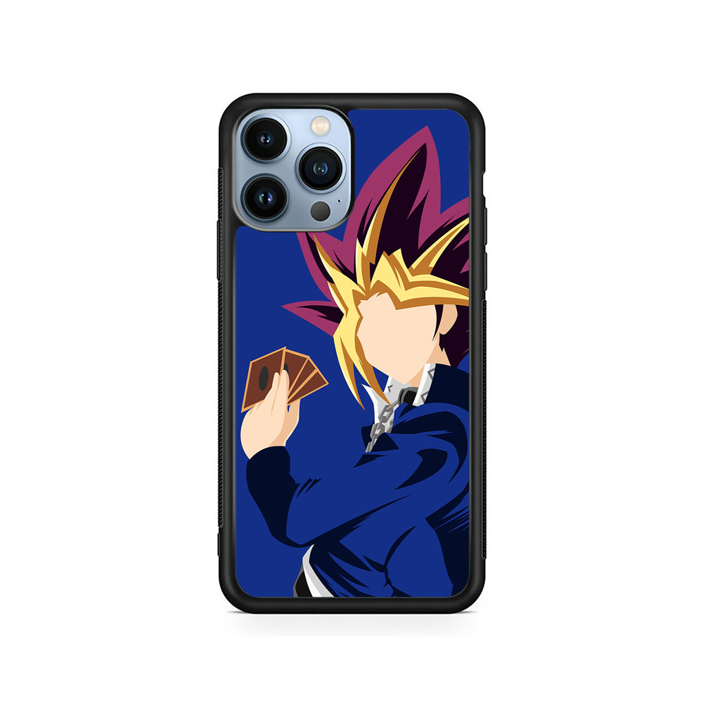 Yu-Gi-Oh Yugi Mutou Silhouette iPhone 14 Pro Case