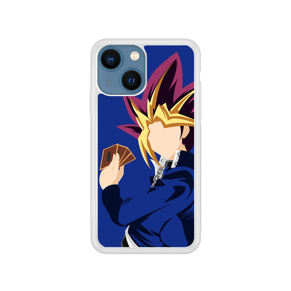 Yu-Gi-Oh Yugi Mutou Silhouette iPhone 15 Plus Case