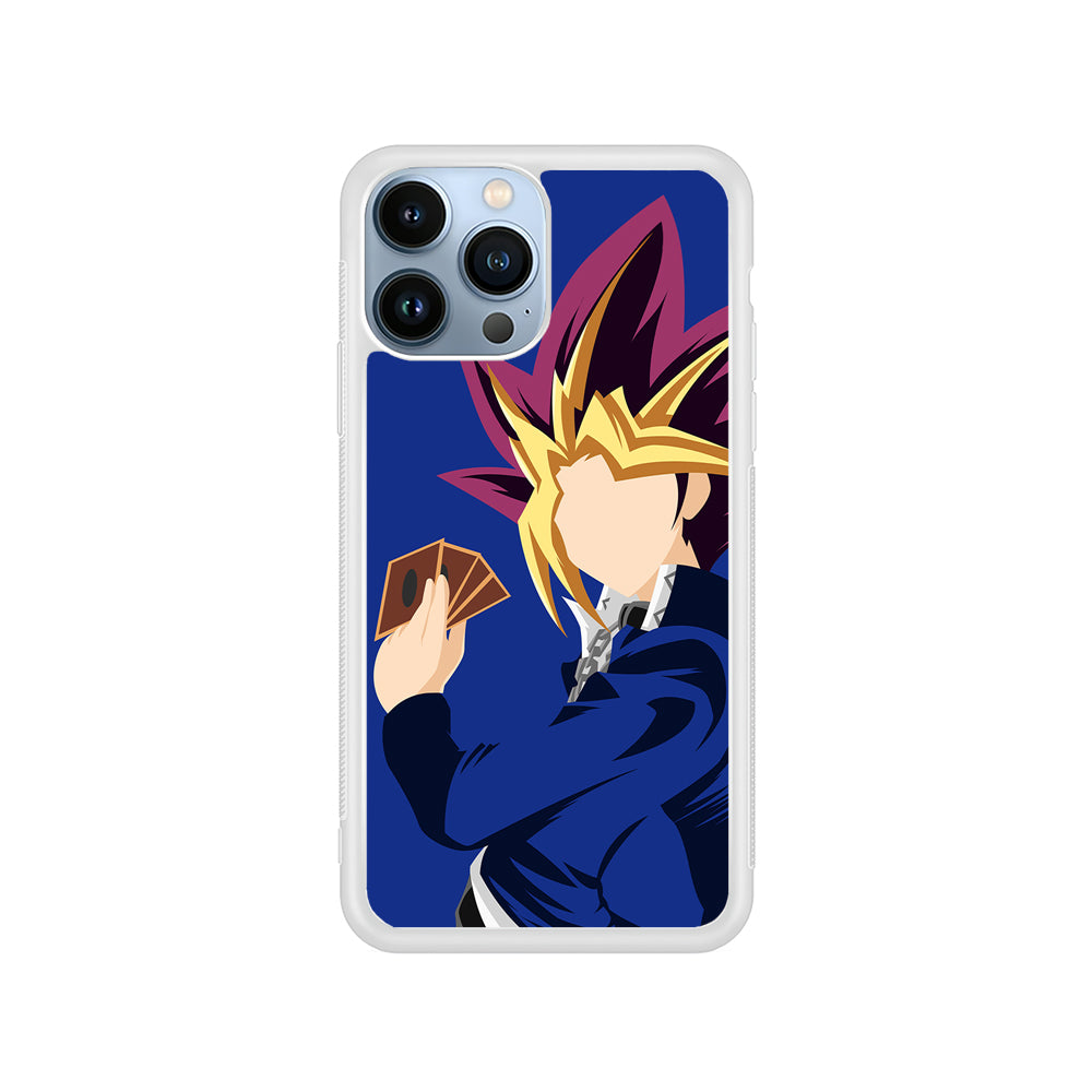 Yu-Gi-Oh Yugi Mutou Silhouette iPhone 14 Pro Case