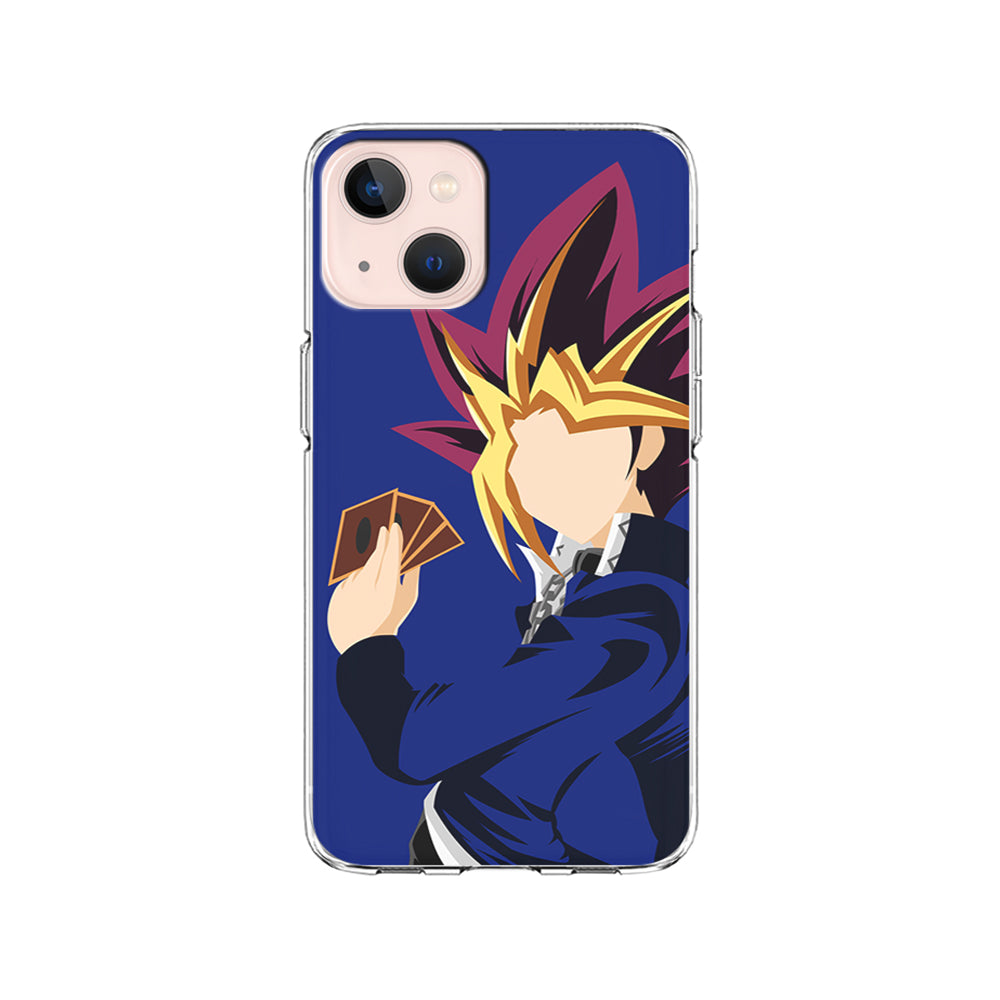 Yu-Gi-Oh Yugi Mutou Silhouette iPhone 15 Plus Case