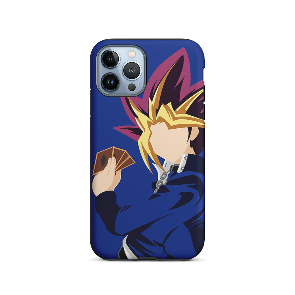 Yu-Gi-Oh Yugi Mutou Silhouette iPhone 14 Pro Case