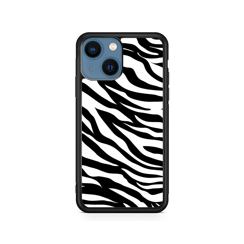 Zebra Skin Pattern iPhone 14 Case