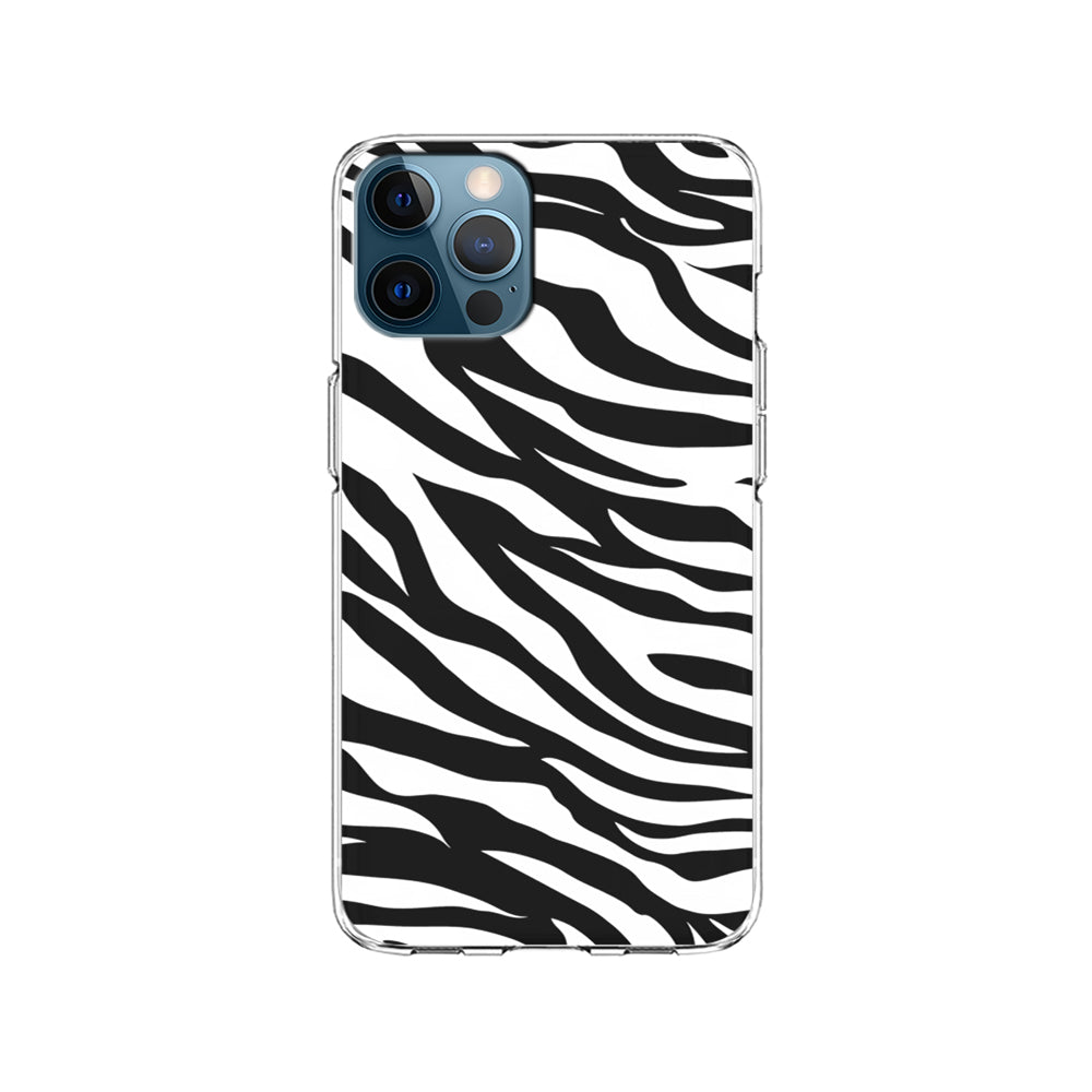 Zebra Skin Pattern iPhone 14 Pro Case