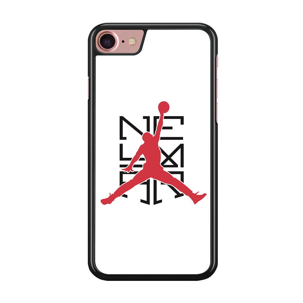 Air Jordan Logo Neymar White iPhone 8 Case