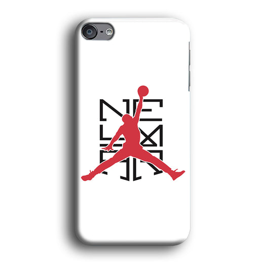 Air Jordan Logo Neymar White iPod Touch 6 Case