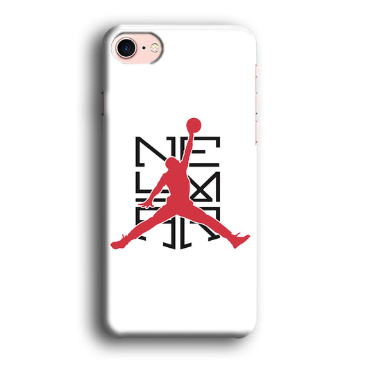 Air Jordan Logo Neymar White iPhone 8 Case