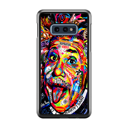 Albert Einstein Art Samsung Galaxy S10E Case