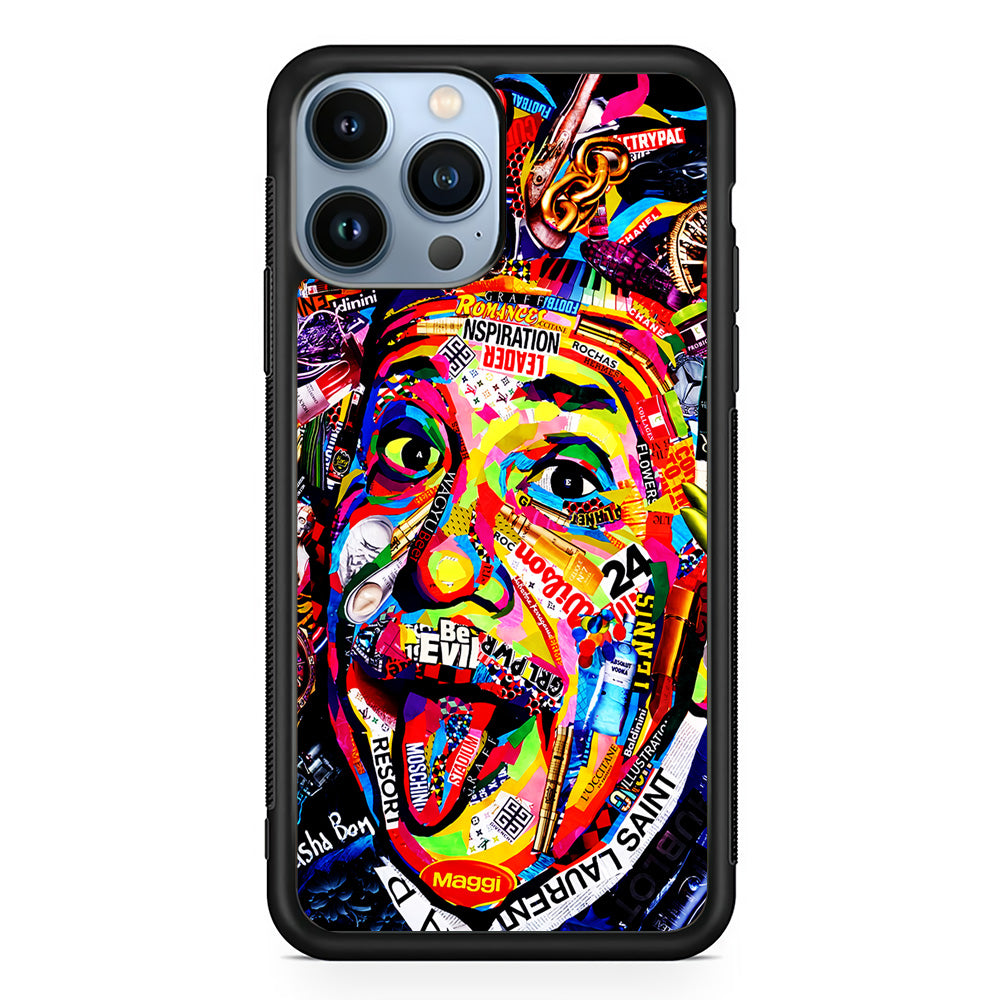 Albert Einstein Art iPhone 13 Pro Case