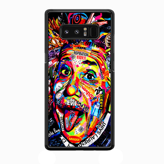 Albert Einstein Art Samsung Galaxy Note 8 Case