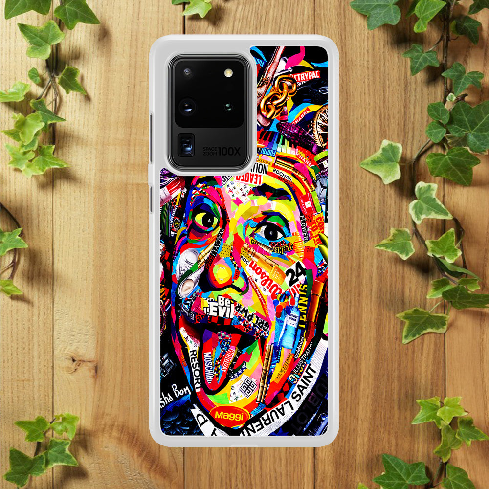 Albert Einstein Art Samsung Galaxy S20 Ultra Case