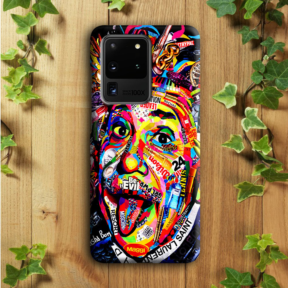 Albert Einstein Art Samsung Galaxy S20 Ultra Case