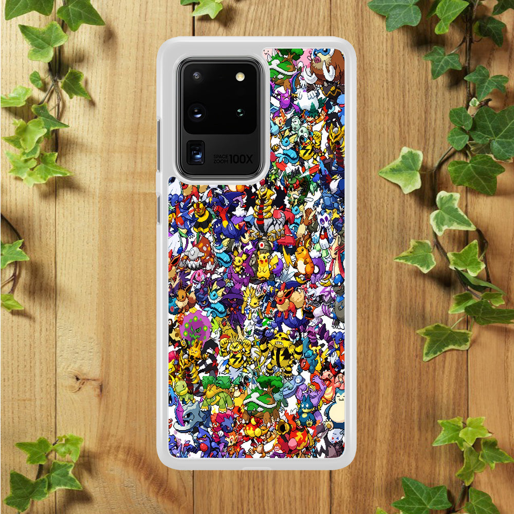 All Pokemon characters Samsung Galaxy S20 Ultra Case