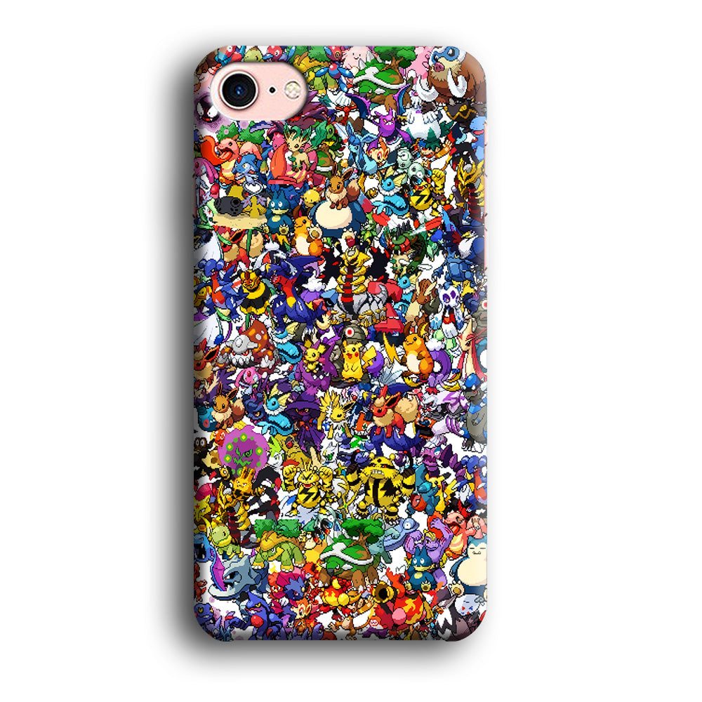 All Pokemon characters iPhone 8 Case