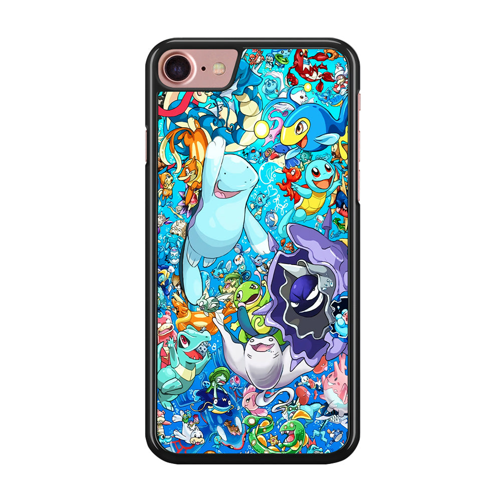 All Water Pokemon iPhone 8 Case