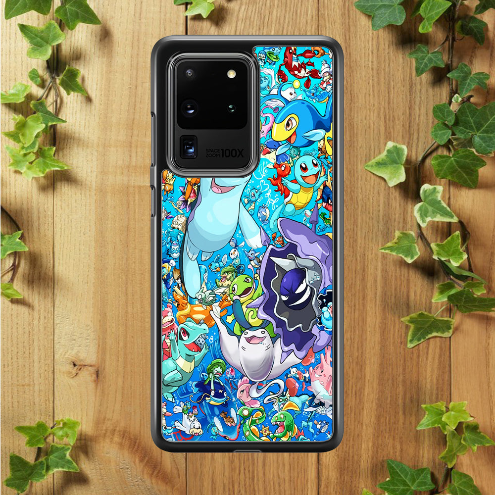 All Water Pokemon Samsung Galaxy S20 Ultra Case