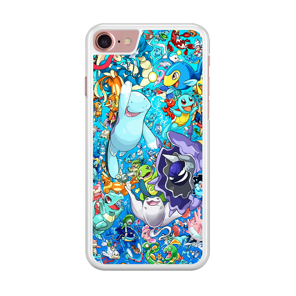 All Water Pokemon iPhone 8 Case