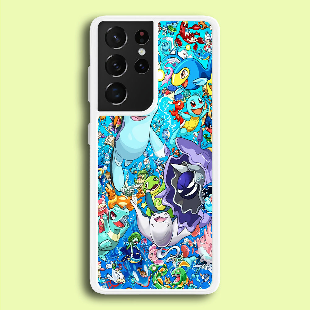 All Water Pokemon Samsung Galaxy S21 Ultra Case