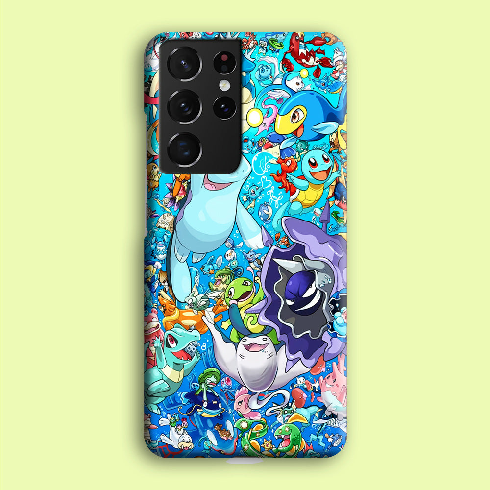 All Water Pokemon Samsung Galaxy S21 Ultra Case